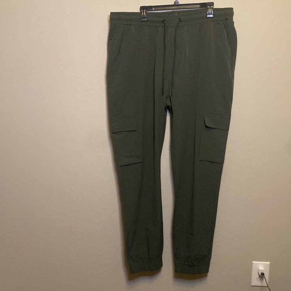 Steve's Jeans Green Mens Joggers size 3X Like New